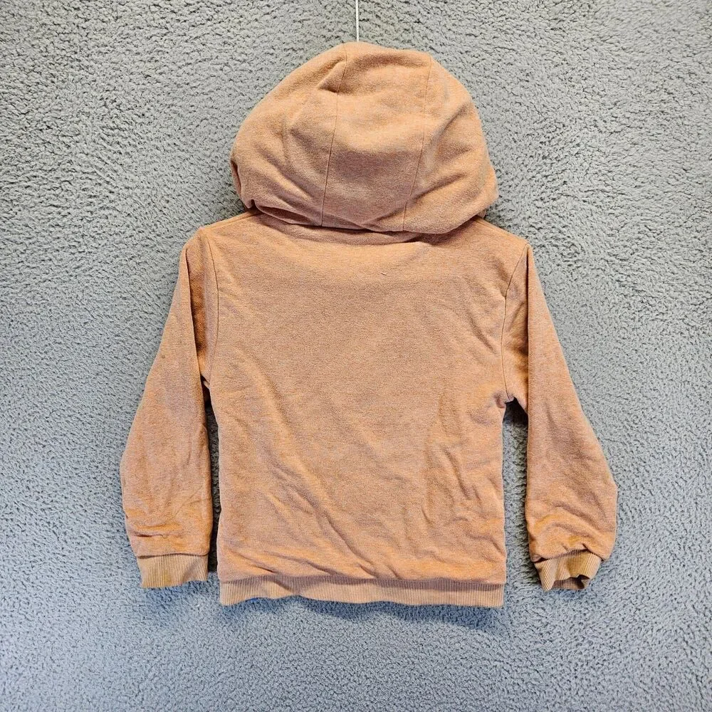 Cubcoats Fleece Hoodie Jacket Kids Size 10Yrs Orange Hooded‎ Full Zip